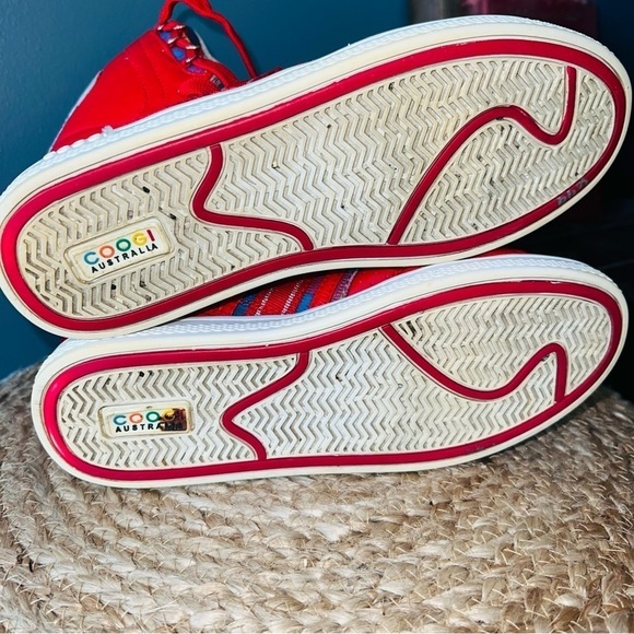 COOGI Vintage High Top Red Sneakers - Picture 10 of 12